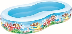 Bestway 54118 262x157x46 cm Okyanus Desenli Şişme Havuz