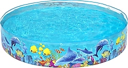 Bestway 55031 244x46 cm Şeffaf Şişme Havuz