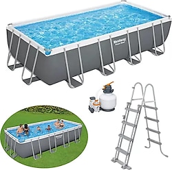 Bestway 56466 549x274x122 cm Büyük Prefabrik Havuz Seti