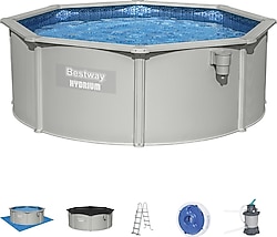 Bestway 56574 Hydrium 366x122 cm Prefabrik Havuz Seti