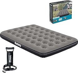 Bestway Ultra Queen 671GZ BW143 El Pompalı Çift Kişilik Şişme Yatak