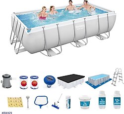 Bestway BW429 404x201x100 cm Prefabrik Havuz Seti