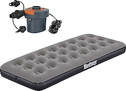 Bestway Single 671GY BW141 Elektrikli Pompalı Tek Kişilik Şişme Yatak