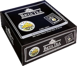 Beta Tea Earl Grey 2 gr 100'lü Bergamotlu Bardak Poşet Çay