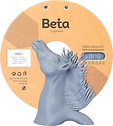 Beta ABS Plus 1.75 mm 800 gr Gri Filament