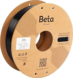 Beta ASA HS 1.75 mm 800 gr Siyah Filament