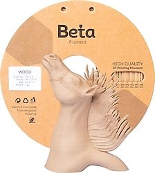 Beta PLA 1.75 mm 1 kg Wood Filament