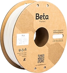 Beta PLA High Speed 1.75 mm 1 kg Beyaz Filament
