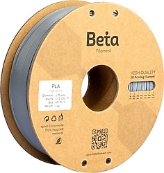 Beta PLA High Speed 1.75 mm 1 kg Gri Filament