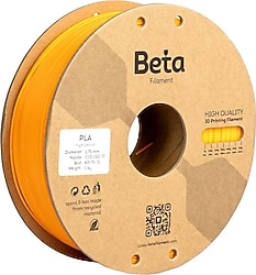 Beta PLA High Speed 1.75 mm 1 kg Turuncu Filament