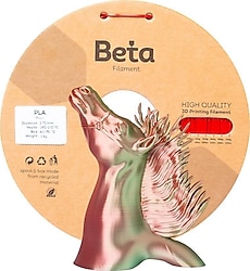 Beta PLA-Magic Silk 1.75 mm 1 kg Kırmızı-Yeşil Filament