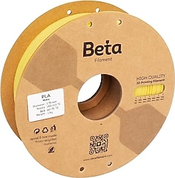 Beta PLA-Matte 1.75 mm 1 kg Sarı Filament
