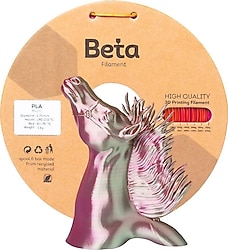 Beta PLA-Mystic Silk 1.75 mm 1 kg Altın-Yeşil-Fuşya Filament