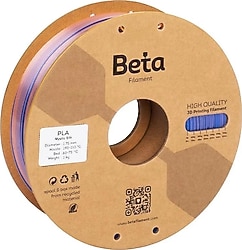 Beta PLA-Mystic Silk 1.75 mm 1 kg Mavi-Yeşil-Turuncu Filament