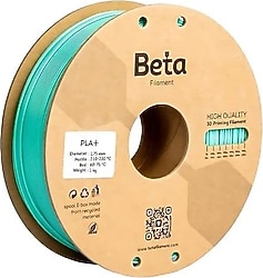 Beta PLA Plus 1.75 mm 1 kg Su Yeşili Filament