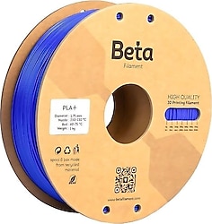 Beta PLA Plus 1.75 mm 1 kg Koyu Mavi Filament