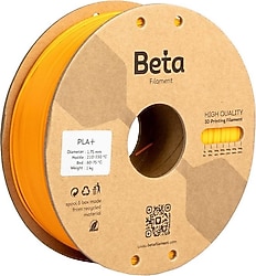 Beta PLA Plus 1.75 mm 1 kg Mercan Turuncusu Filament