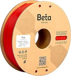 Beta PLA Plus 1.75 mm 1 kg Neo Red Filament