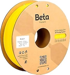 Beta PLA Plus 1.75 mm 1 kg Sarı Filament