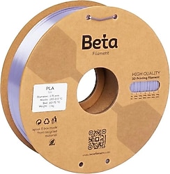 Beta PLA Silk 1.75 mm 1 kg Açık Mor Filament