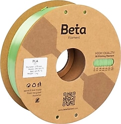 Beta PLA Silk 1.75 mm 1 kg Açık Yeşil Filament