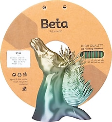 Beta PLA Silk 1.75 mm 1 kg Gökkuşağı Filament