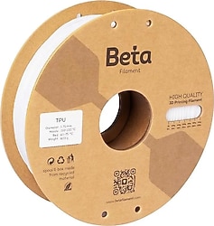 Beta TPU 95A 1.75 mm 800 gr Beyaz Filament