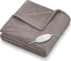 Beurer HD 75 Cosy Taupe 180x130 cm Çift Kişilik Elektrikli Battaniye
