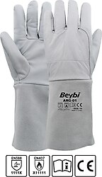 Beybi ARG-01 Argon Kaynakçı İş Eldiveni 10 Çift