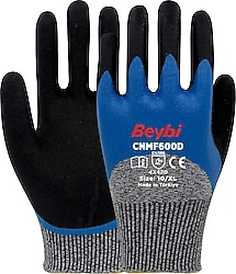 Beybi CNMF600D Mikro Köpük Nitril Kaplı İş Eldiveni
