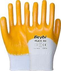 Beybi Flex30 Nitril Kaplı İş Eldiven 360 Çift