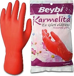 Beybi Karmelita Bulaşık Eldiveni No: 7.5