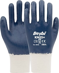 Beybi KN25 Plus Pamuk Nitril İş Eldiveni 288 Çift