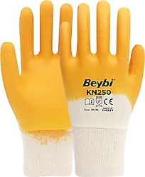 Beybi Kn250 Pamuk Nitril İş Eldiveni 288 Çift