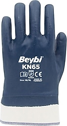 Beybi KN65 Pamuk Nitril İş Eldiveni