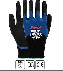 Beybi NMF134 Mikro Nitril İş Eldiveni 144 Çift