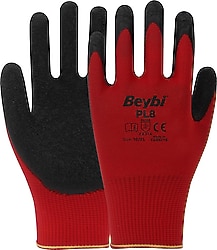 Beybi PL8 Polyester Örme Lateks İş Eldiveni
