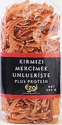 Ezgi Gıda Kırmızı Mercimekli Erişte 350 gr