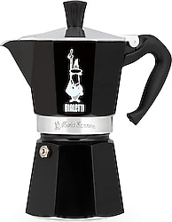 Bialetti Express 6 Cup Moka Pot Siyah