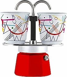 Bialetti Kandinsky 2 Fincanlı Mini Express Moka Pot Seti