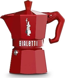 Bialetti Express Exclusive Kırmızı 3 Cup Moka Pot