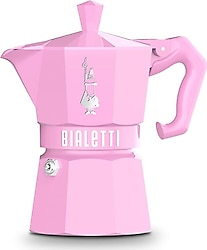 Bialetti Express Exclusive Pembe 3 Cup Moka Pot