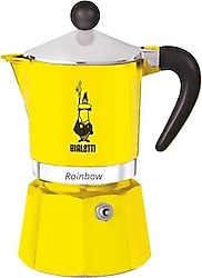 Bialetti Rainbow Sarı 1 Cup Moka Pot