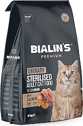 Bialins Premium Somonlu 3 kg Kısırlaştırılmış Yetişkin Kedi Maması