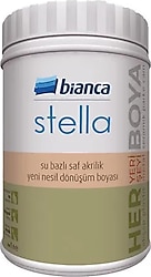 Bianca Stella 1 lt 1052 Granito Su Bazlı Saf Akrilik Boya