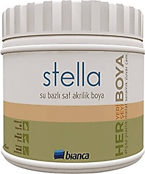 Bianca Stella 0.5 lt 1055 Mistik Beyaz Su Bazlı Saf Akrilik Boya