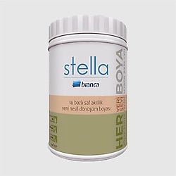 Bianca Stella 1424 Soft Mavi 1 lt Su Bazlı Saf Akrilik Boya
