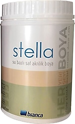 Bianca Stella 1 lt 3022 Krater Su Bazlı Saf Akrilik Boya