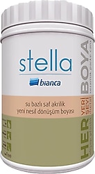 Bianca Stella 1 lt 2544 Koyu Lila Su Bazlı Saf Akrilik Boya