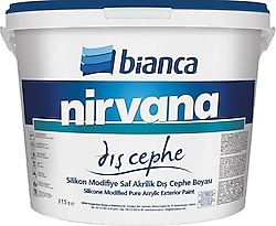 Bianca Nirvana Saf Akrilik 15 lt Dış Cephe Boyası